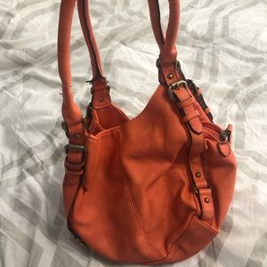 Cute little orange purse